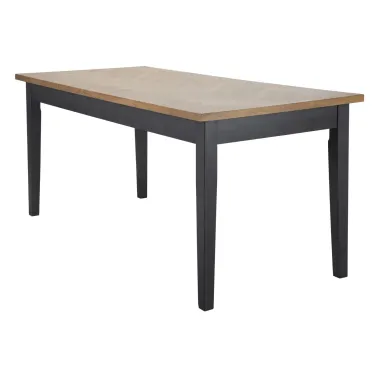 Stół Jadalny Male' 180X80X79 cm (Drewno sosnowe, fornir jesionowy i MDF)